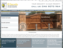 Tablet Screenshot of idsecuritysystems.ie
